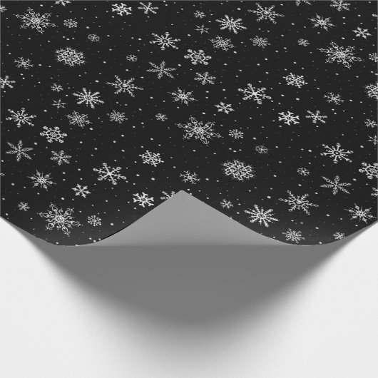 Papier Cadeau Poulet (noir) (Coin)