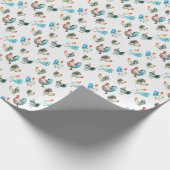 Papier Cadeau Poulets Amateurs De Poules De Pays (Coin)