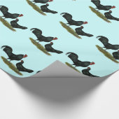 Papier Cadeau Poulets Augsburger (Coin)