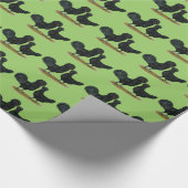Papier Cadeau Poulets de Crevecoeur (Coin)