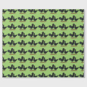 Papier Cadeau Poulets de Crevecoeur (Plat)