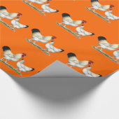 Papier Cadeau Poulets de la rivière Indian (Coin)