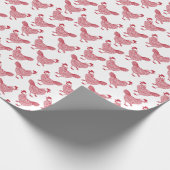 Papier Cadeau Poulets rouges Hen (Coin)