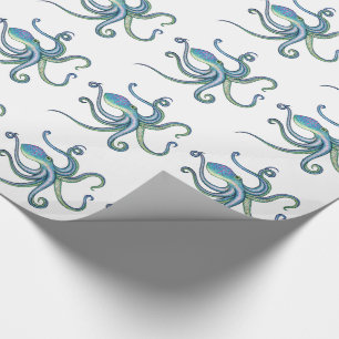 Papier Cadeau Poulpe
