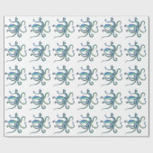 Papier Cadeau Poulpe (Plat)