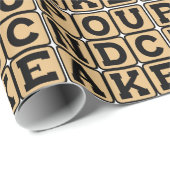 Papier Cadeau Poundcake, Type de gâteau (Coin rond)