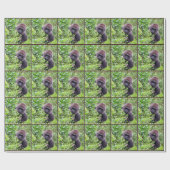 Papier Cadeau Poupée de papier peek-A-Boo Gorilla (Plat)