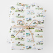 Papier cadeau pour chevaux (En situation)