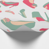 Papier Cadeau Pour l'amour des chaussures (Coin)