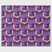 Papier Cadeau Pour l'amour des livres (Plat)