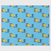 Papier Cadeau Pour L'Amour Du Jeu Softball Maman Leopard (Plat)