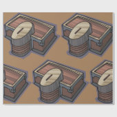 Papier Cadeau Pour le papier d'enrobage de boîte Alms (Plat)