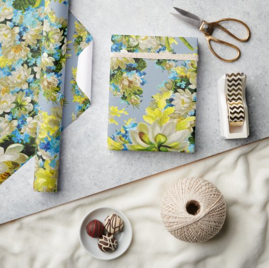 Papier cadeau pour le souffle de bébé et (Artisanat)