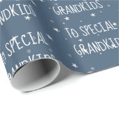 Papier Cadeau Pour les petits-enfants Livre blanc (Coin rond)