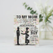 Papier Cadeau Pour Maman, À Ma Mère Meilleur Cadeau, (Debout devant)