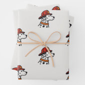 Papier Cadeau pour Pompiers (En situation)