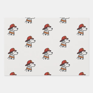 Papier Cadeau pour Pompiers