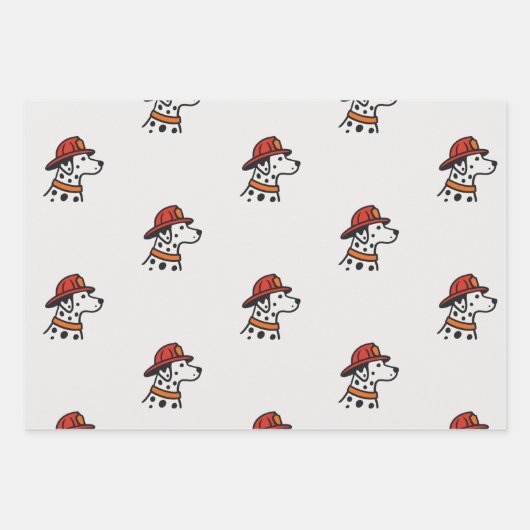 Papier Cadeau pour Pompiers (Devant)