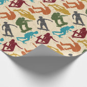 Papier Cadeau Pour Skateboarders Skateboard Graphics Collage (Coin)