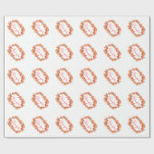 Papier Cadeau Pour vous les orchidées (Plat)