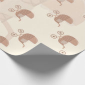 Papier Cadeau Poussette pour bébé mignon (Coin)