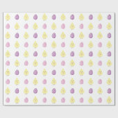 Papier Cadeau Poussettes de Pâques et oeufs de Pâques (Plat)