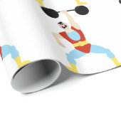 Papier Cadeau Poussoir de poids (Coin rond)