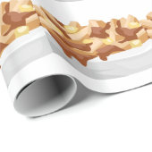Papier Cadeau poutine (Coin rond)