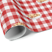 Papier Cadeau poutine (Coin rond)