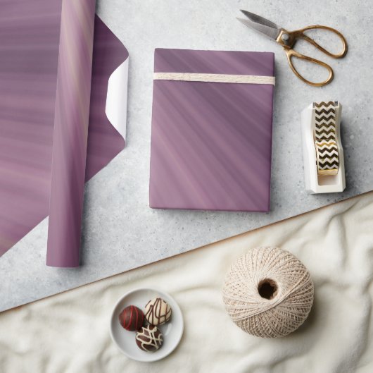 Papier Cadeau Poutres Lumineuses Sur Mauve (Artisanat)