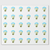 Papier Cadeau Powered by Avocado (Plat)