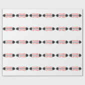 PAPIER CADEAU POWERLIFING (Plat)