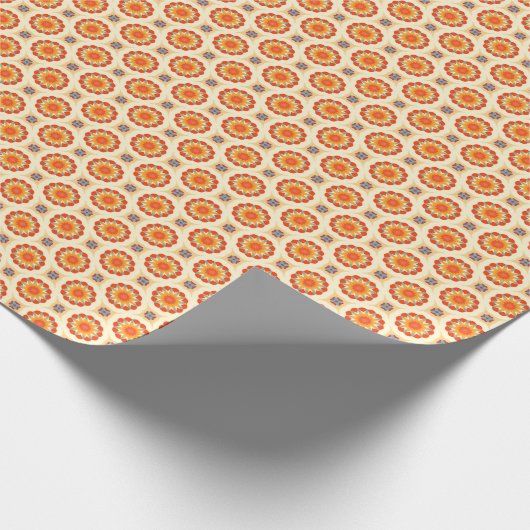Papier Cadeau PP 575 Fleurs 2 sur 3 (Coin)
