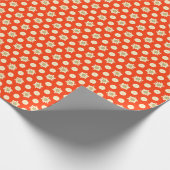 Papier Cadeau PP 576 Fleurs Snowflakes 3 de 3 (Coin)