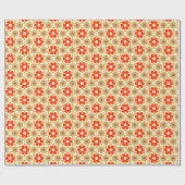 Papier Cadeau PP 577 Fleurs 1 sur 3 (Plat)