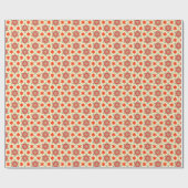 Papier Cadeau PP 577 Fleurs 3 sur 3 (Plat)