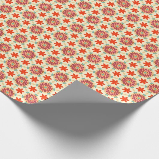 Papier Cadeau PP 577 Fleurs 3 sur 3 (Coin)