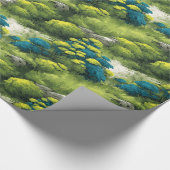 Papier Cadeau prairie boisée (Coin)