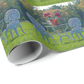 Papier Cadeau Pré d'amour (Coin rond)