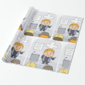 Papier Cadeau Prédication du ministre de l'Église (Déroulé)