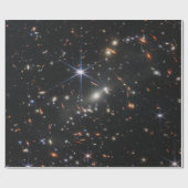 Papier Cadeau Premier champ profond de l'univers de James webb (Plat)