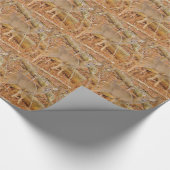 Papier Cadeau Premier hiver du Cerf de Bébé (Coin)