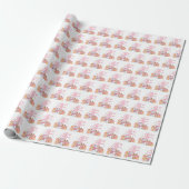 Papier Cadeau Premier Noël de bébé (Déroulé)