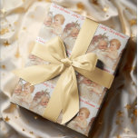 Papier Cadeau Premier Noël et Père Noël pour bébé vintage<br><div class="desc">Enveloppez vos cadeaux cette année dans un merveilleux design rétro d'un Père Noël tenant un enfant doux.</div>