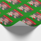 Papier Cadeau Premier papier d'emballage de Noël (Coin)