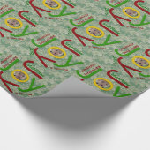 Papier Cadeau PREMIER Papier d'enveloppement de Noël de votre bé (Coin)