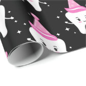 Papier Cadeau Première fête des dents - Agra Hadig (Coin rond)