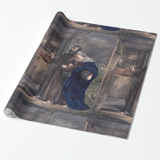 Papier Cadeau Première veille de Noël (Déroulé)