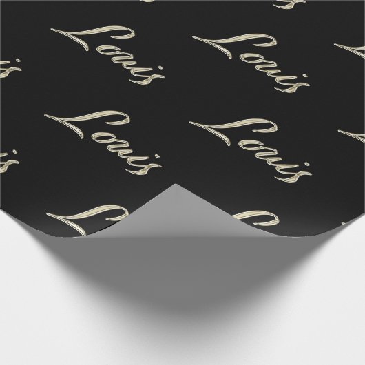 Papier Cadeau Prénom (Coin)