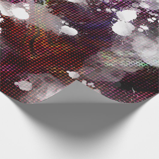 Papier Cadeau Préparation sombre (Coin)